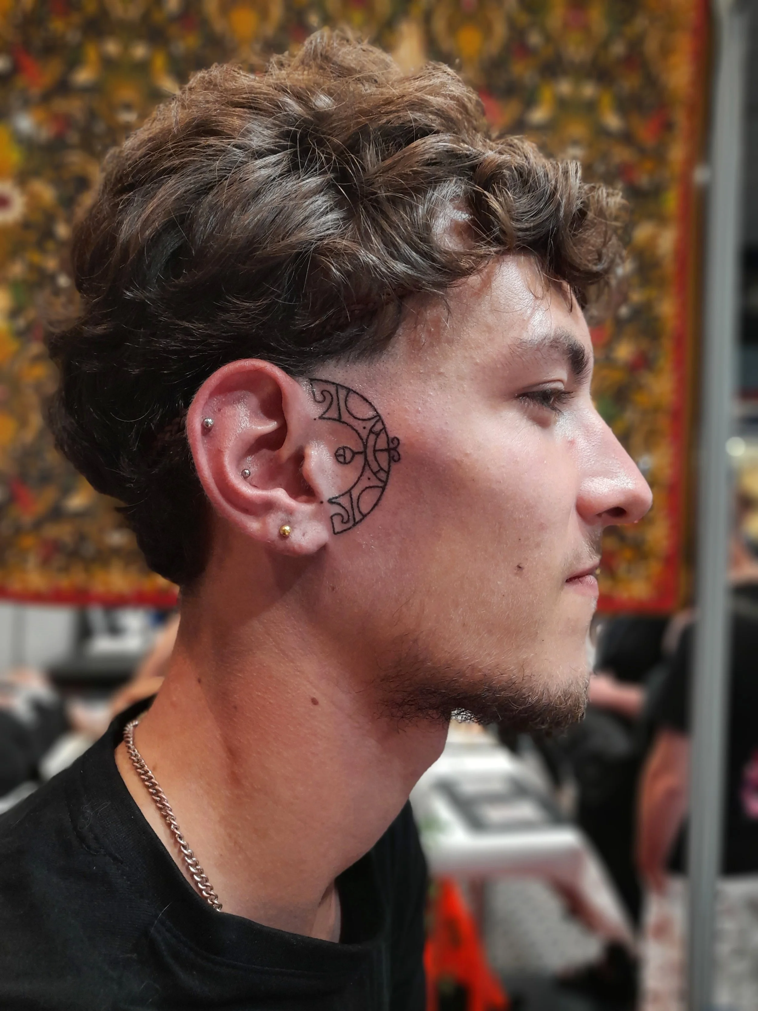 Temple tattoo 2025 and body piercing